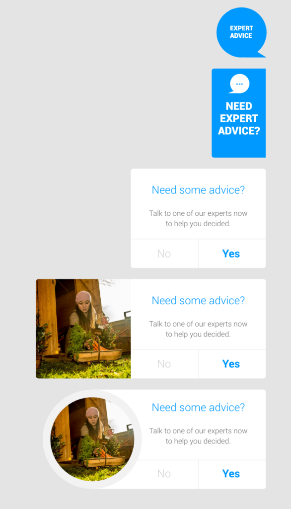 Screen shot of some UI changes.