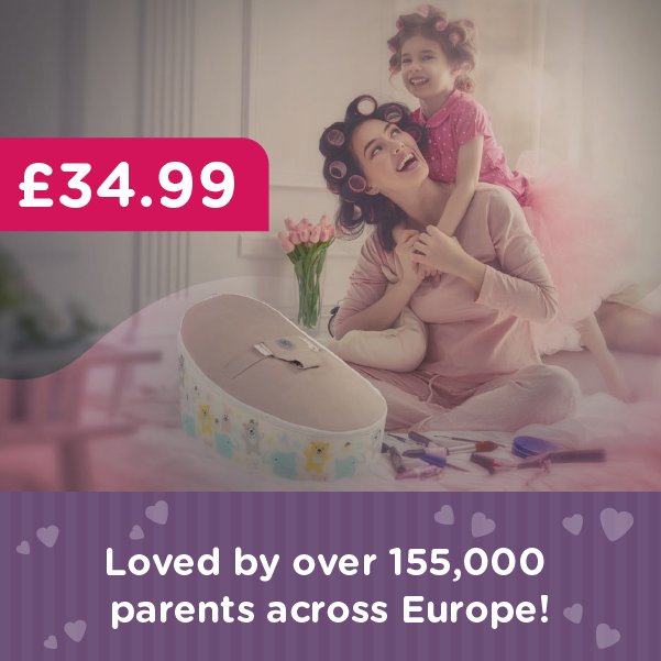 Screen shot of a social media advert for a product.