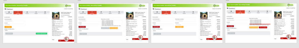 Screen shot of some UI changes.