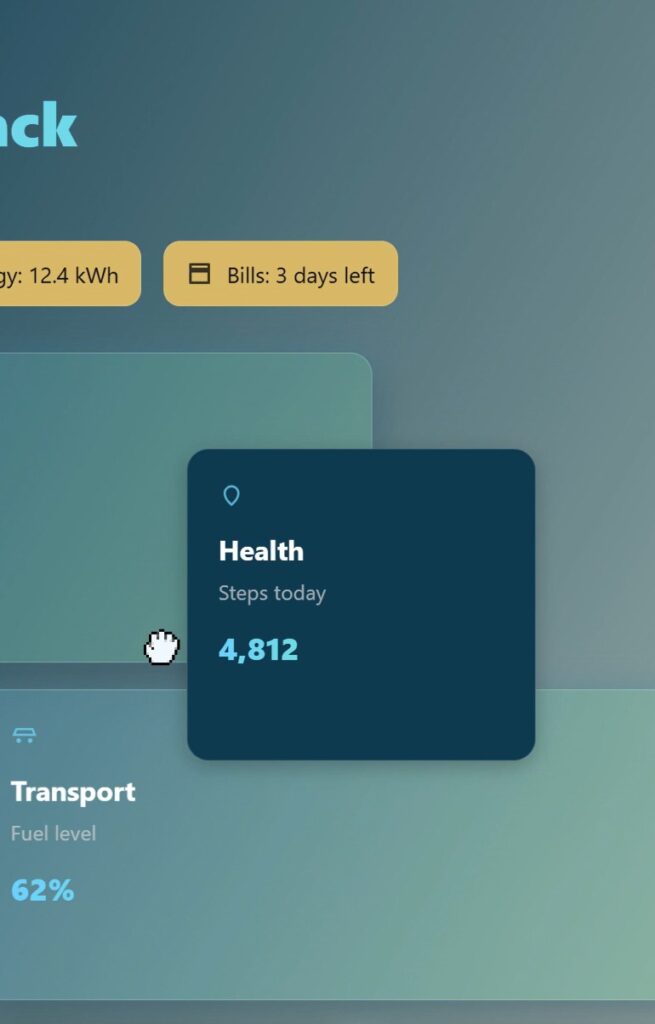 Image showing drag and drop feature