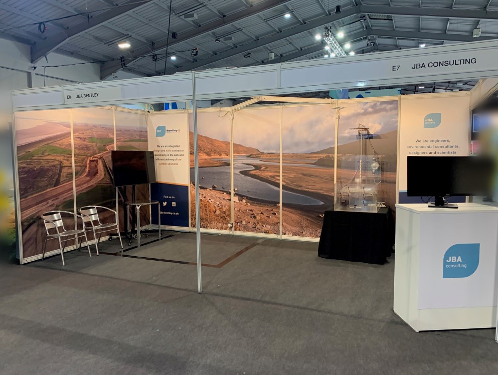 Image shows a stand design